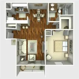 $837 | 2101 Hayes Road, Unit 516, Houston, TX 77042