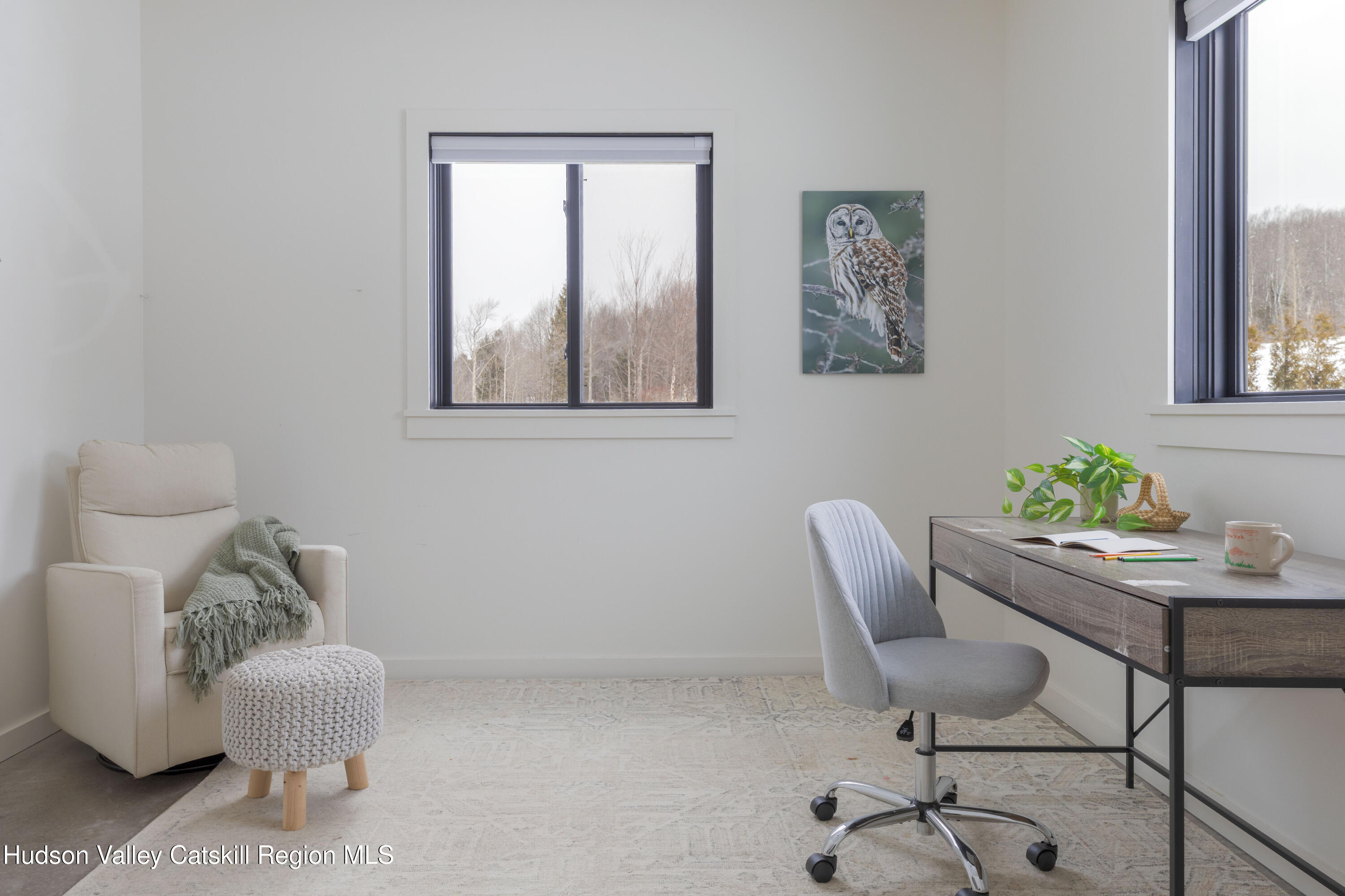 380 Decker Road Stamford, NY 12167 - Photo 25 of 31 a dining room with furniture and a potted plant