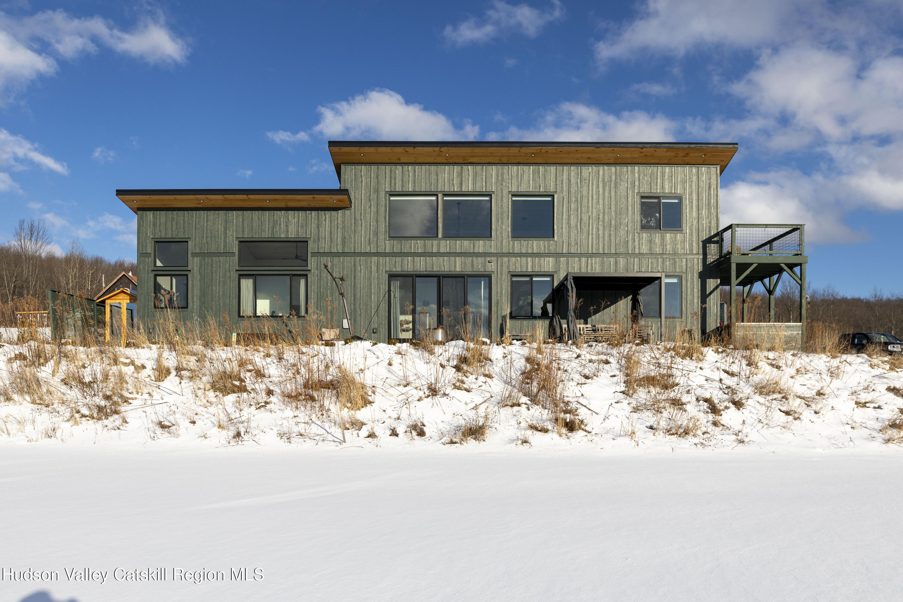 380 Decker Road Stamford, NY 12167 - Photo 29 of 31 a front view of a house with a yard