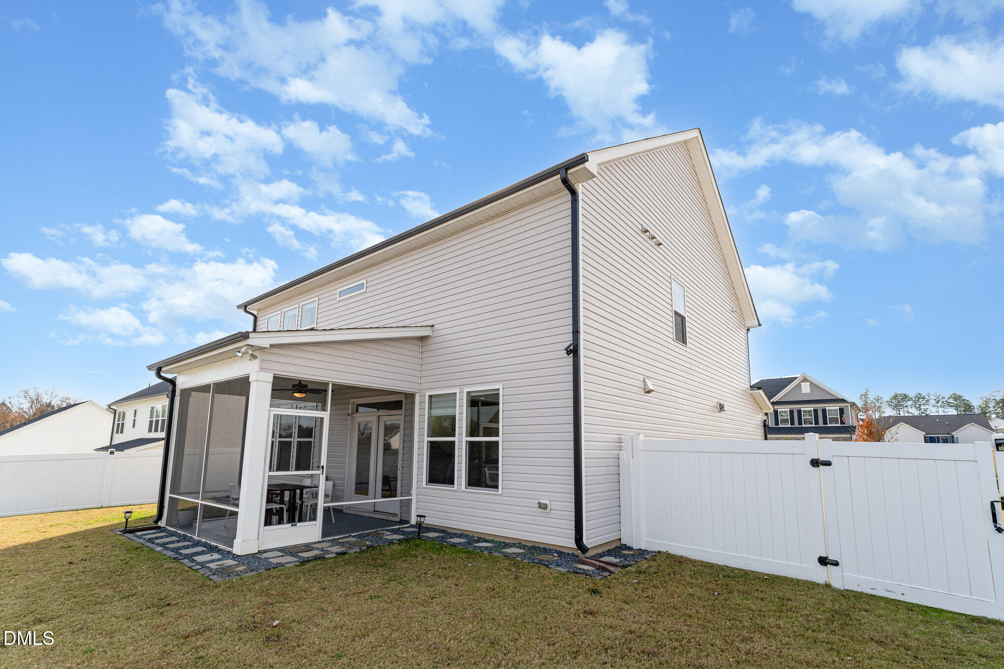 73 Lockhaven Drive Garner, NC 27529 - Photo 32 of 38 a view of a house with backyard