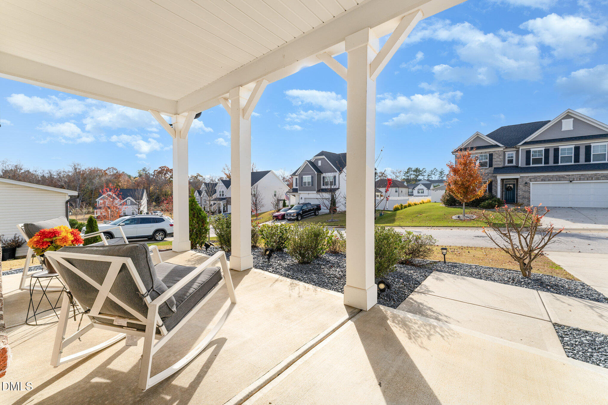73 Lockhaven Drive Garner, NC 27529 - Photo 5 of 38 a view of a patio with a table and chairs