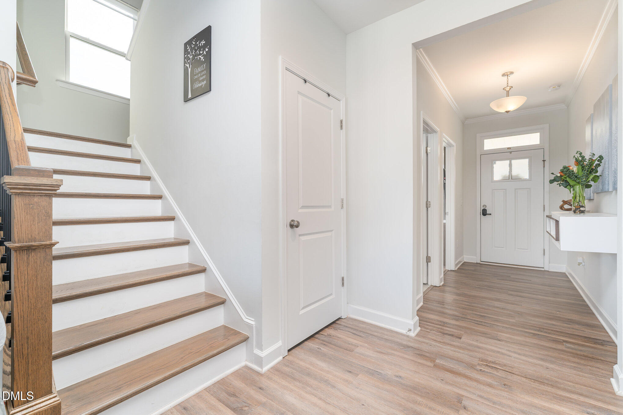 73 Lockhaven Drive Garner, NC 27529 - Photo 6 of 38 a view of entryway with wooden floor