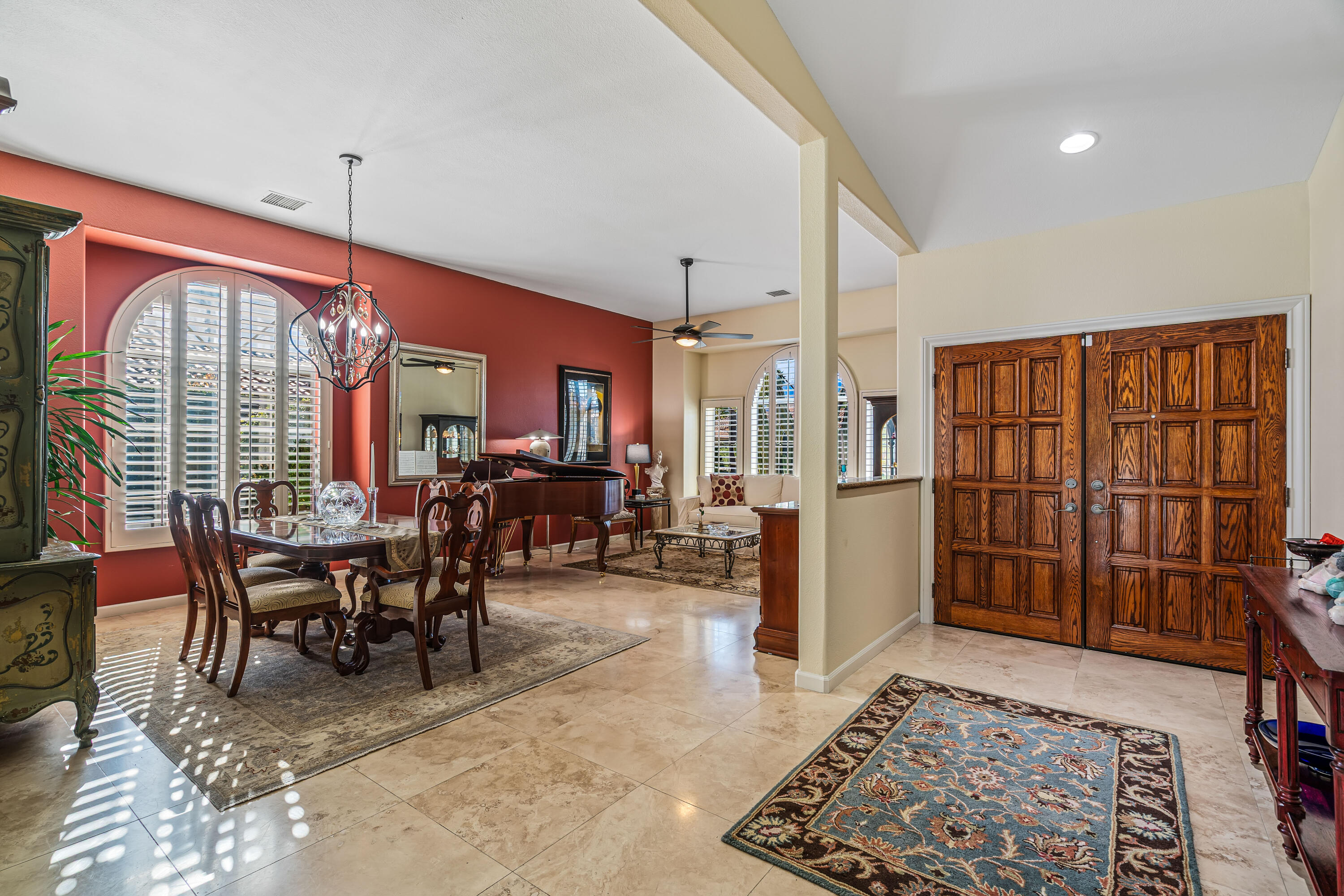36690 Palm Court Rancho Mirage, CA 92270 - Photo 7 of 54 a view of a dining room with furniture