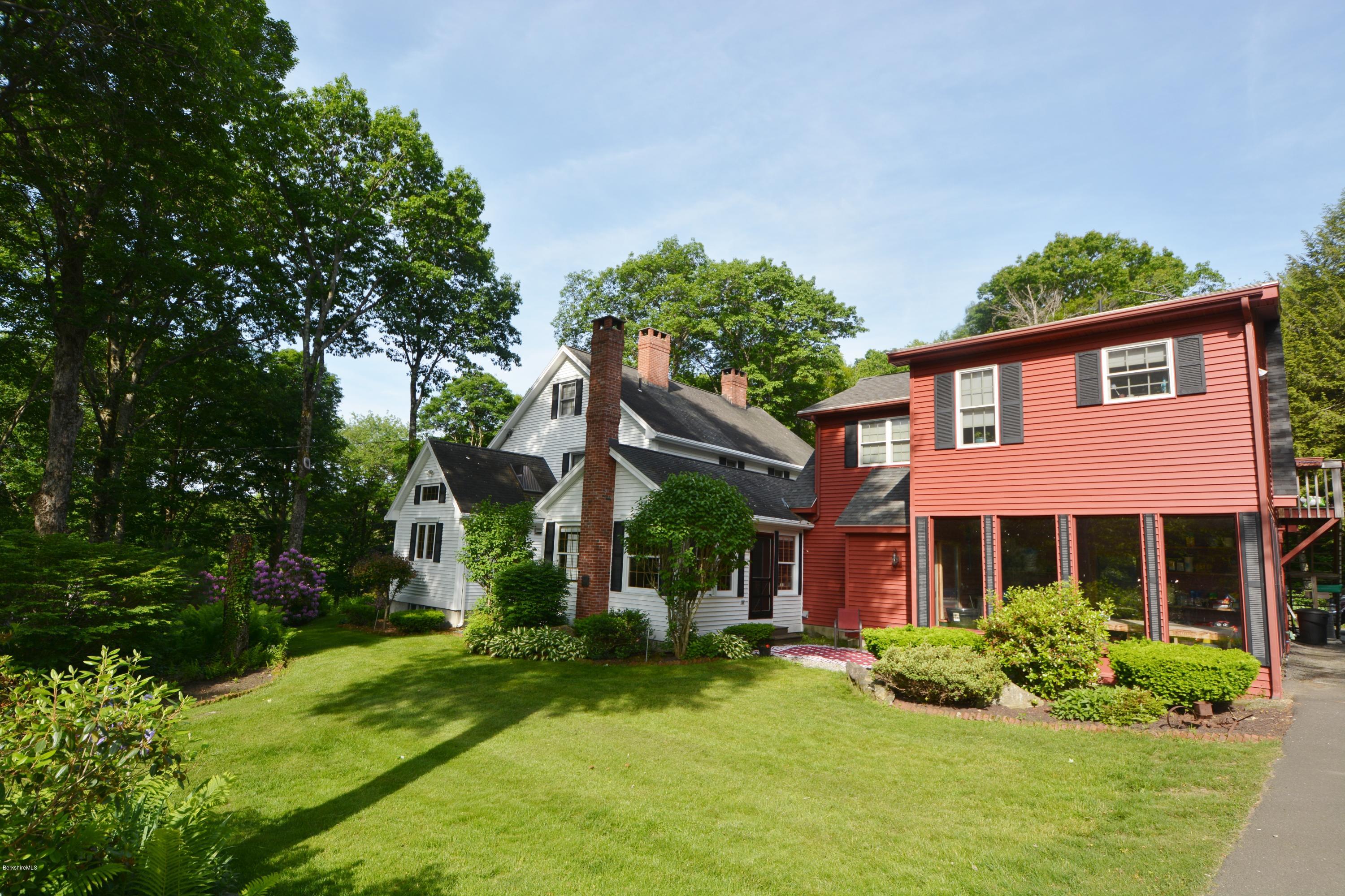 99 Kibbe Road Otis, MA 01029 - Photo 4 of 58 front view of a house with a yard
