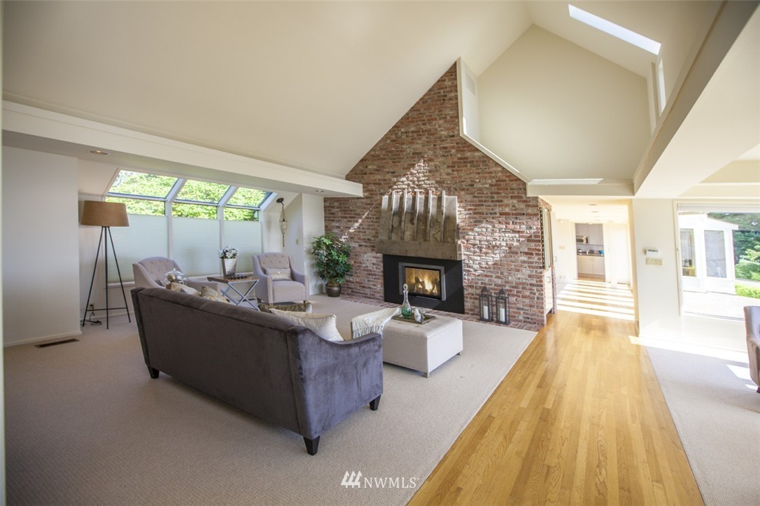 294 Briar Road Bellingham, WA 98225 - Photo 12 of 25 a living room with furniture and a fireplace