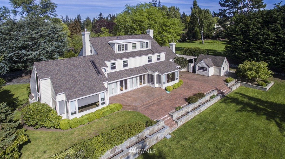 294 Briar Road Bellingham, WA 98225 - Photo 6 of 25 an aerial view of a house with a big yard
