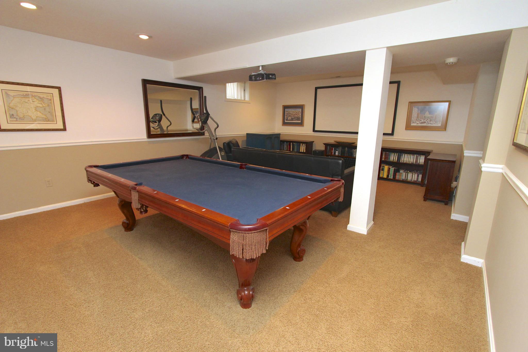 2077 Cobblestone Lane Reston, VA 20191 - Photo 22 of 30 a room with pool table and windows