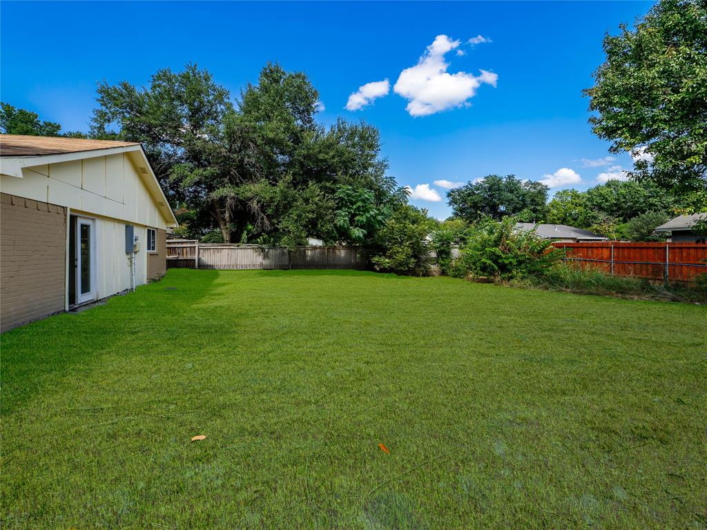 326 Bluebonnet Trail Garland, TX 75043 - Photo 24 of 25 Virtually staged yard to show potential