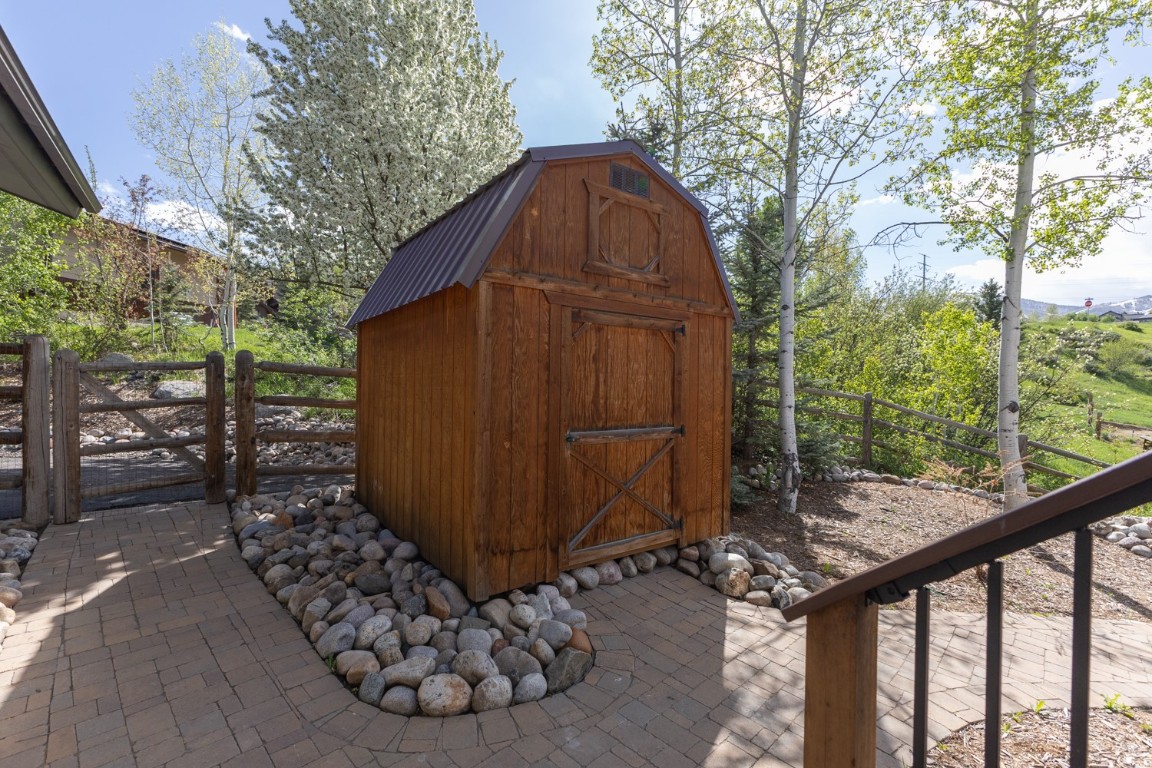 1215 Ridge View Drive Steamboat Springs, CO 80487 - Photo 28 of 30 Gardening Shed