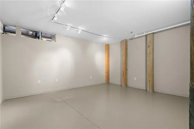 a view of a room with closet