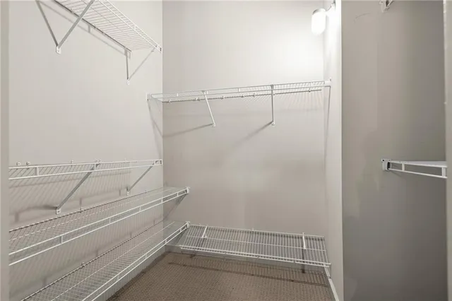 a view of walk in closet