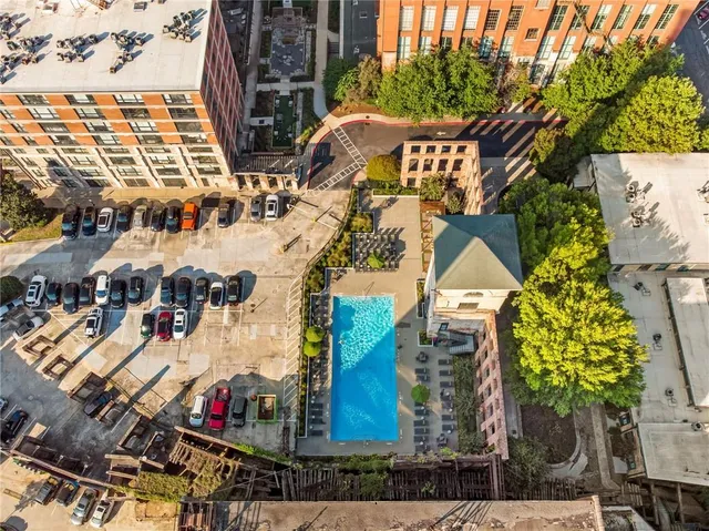 a view of swimming pool from a terrace