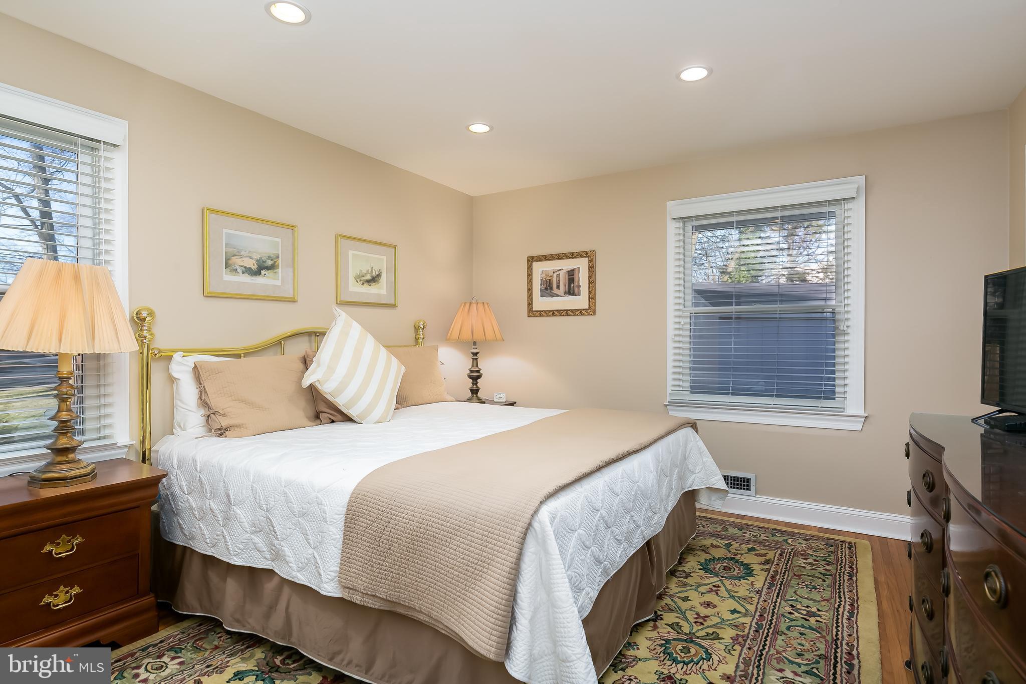 1201 Fulwood Road Cherry Hill, NJ 08034 - Photo 11 of 24 bedroom with hardwood floors and recessed lighting