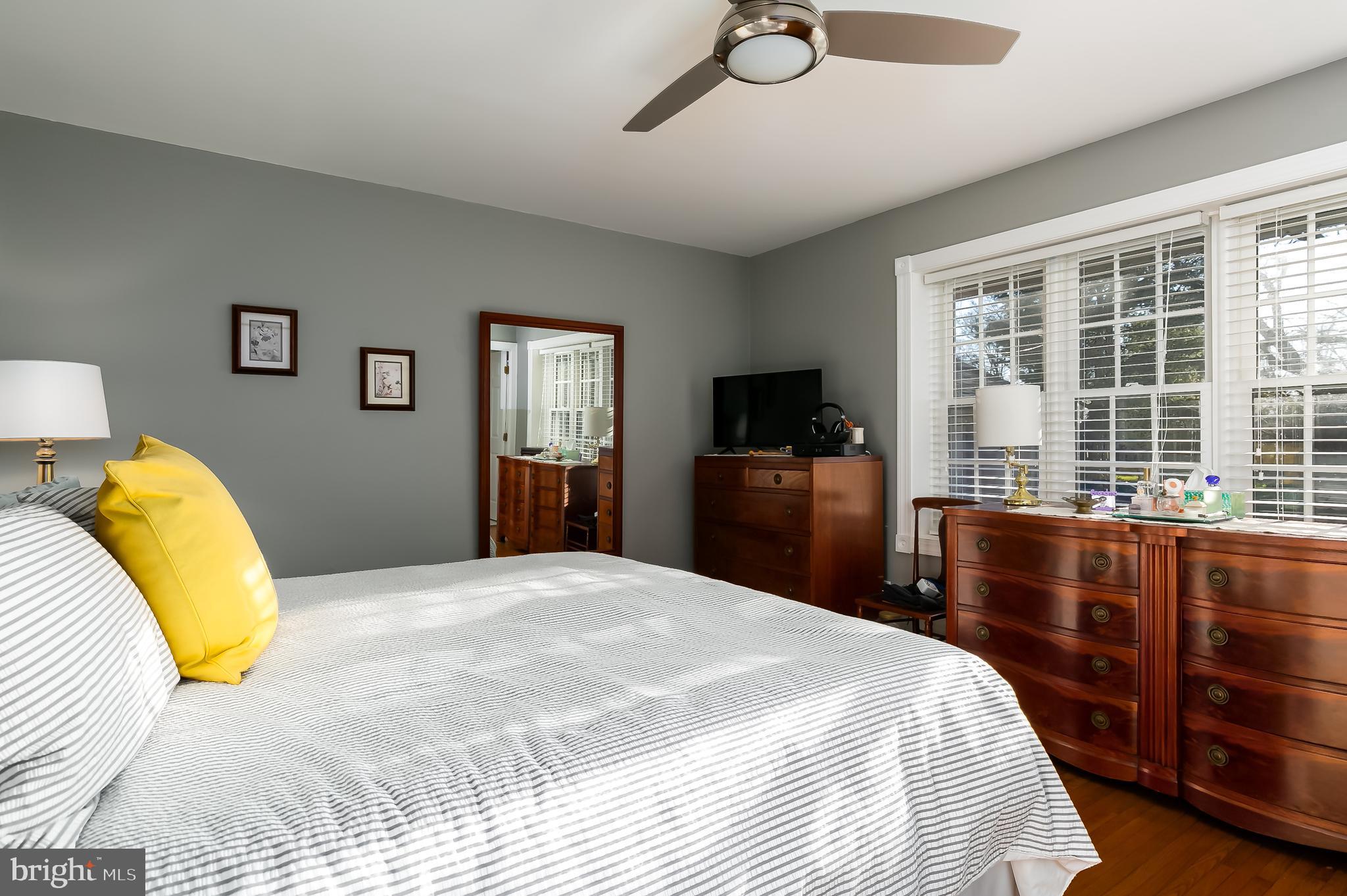 1201 Fulwood Road Cherry Hill, NJ 08034 - Photo 20 of 24 master bedroom with ceiling fan