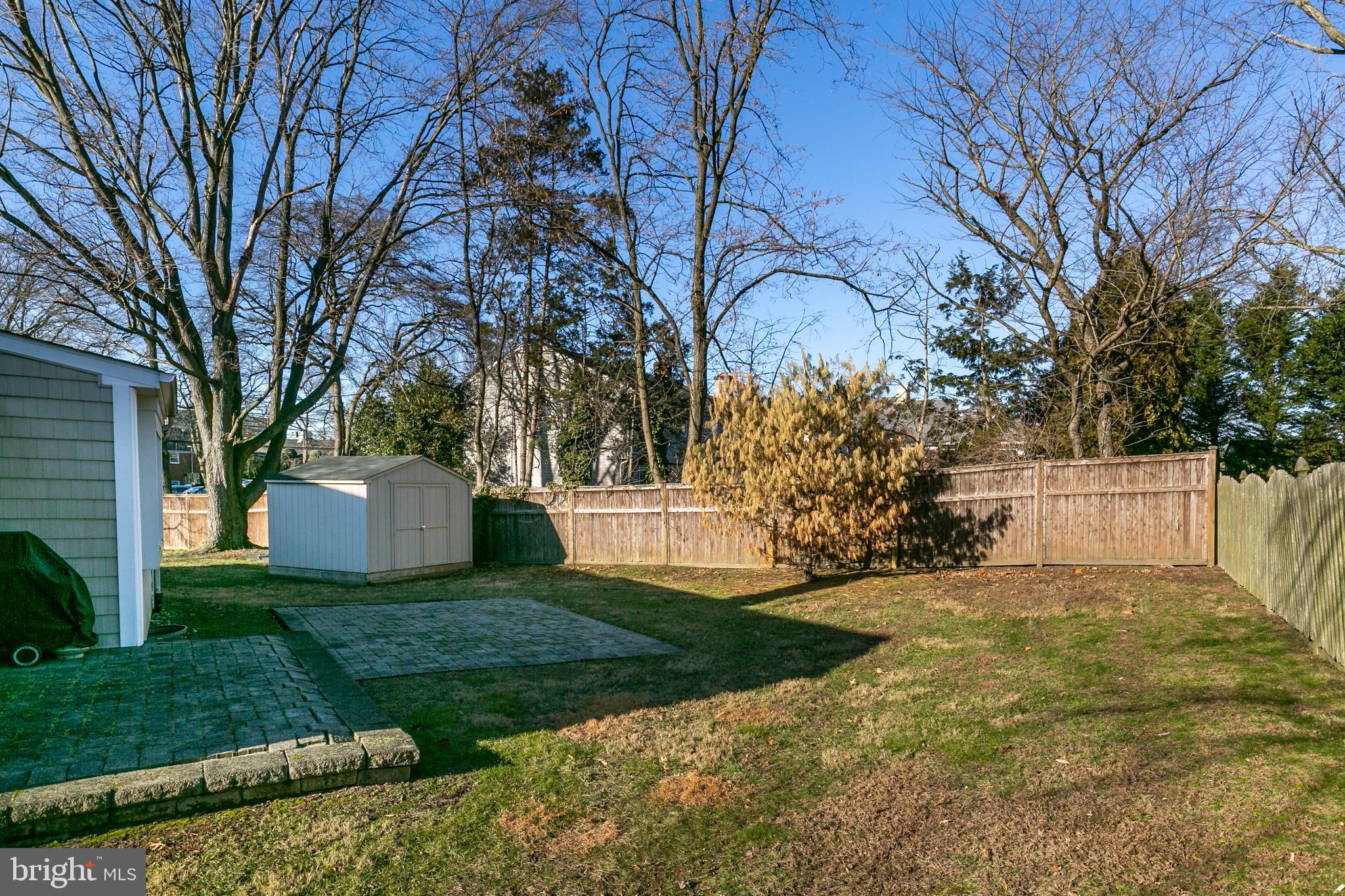1201 Fulwood Road Cherry Hill, NJ 08034 - Photo 24 of 24 backyard with fence and shed