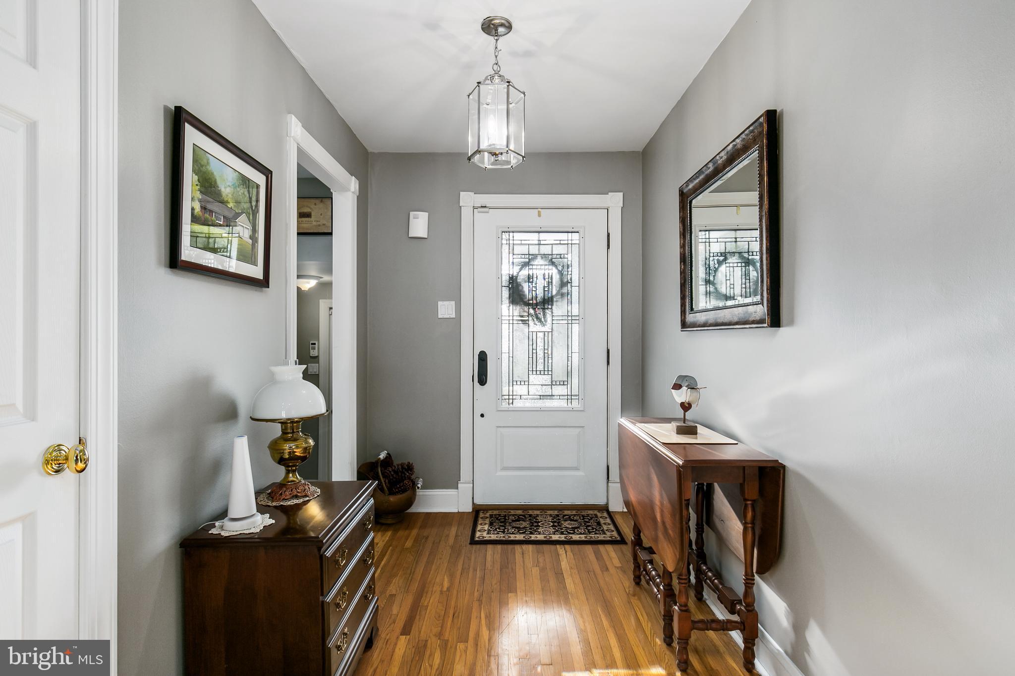 1201 Fulwood Road Cherry Hill, NJ 08034 - Photo 7 of 24 foyer with hardwood floors and closet