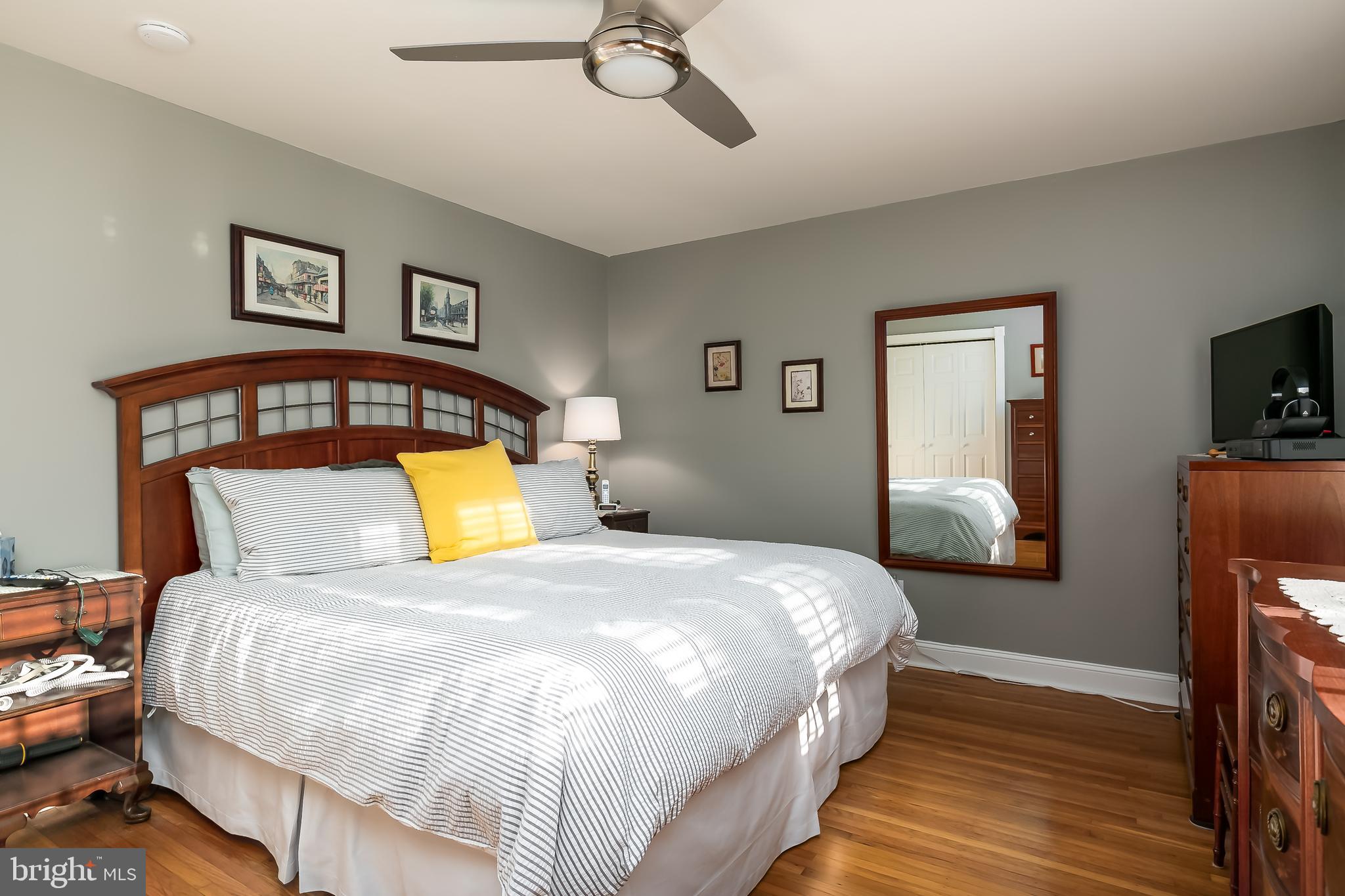 1201 Fulwood Road Cherry Hill, NJ 08034 - Photo 10 of 24 master bedroom with hardwood floors
