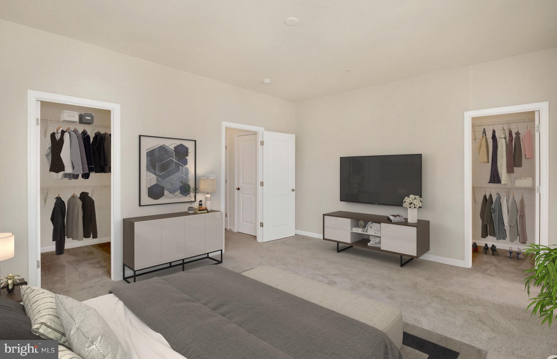 3446 Watershed Boulevard Laurel, MD 20724 - Photo 12 of 28 Owner's Suite with 2 Walk-in Closets