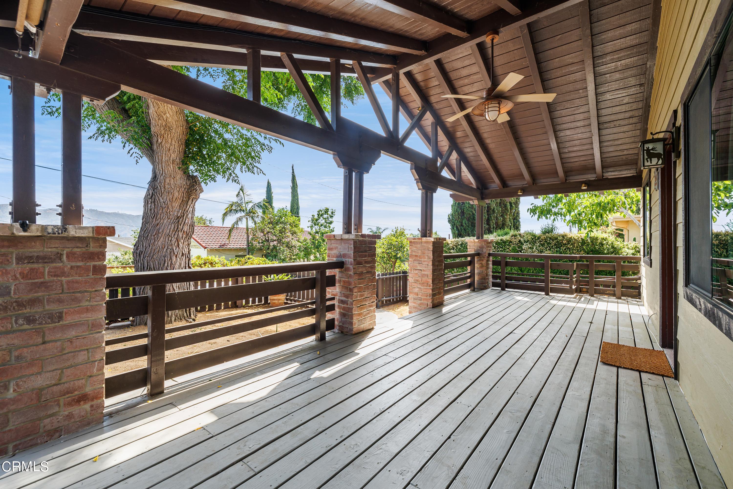 6463 Tokay Road Tujunga, CA 91042 - Photo 5 of 23 a view of outdoor space with wooden floor