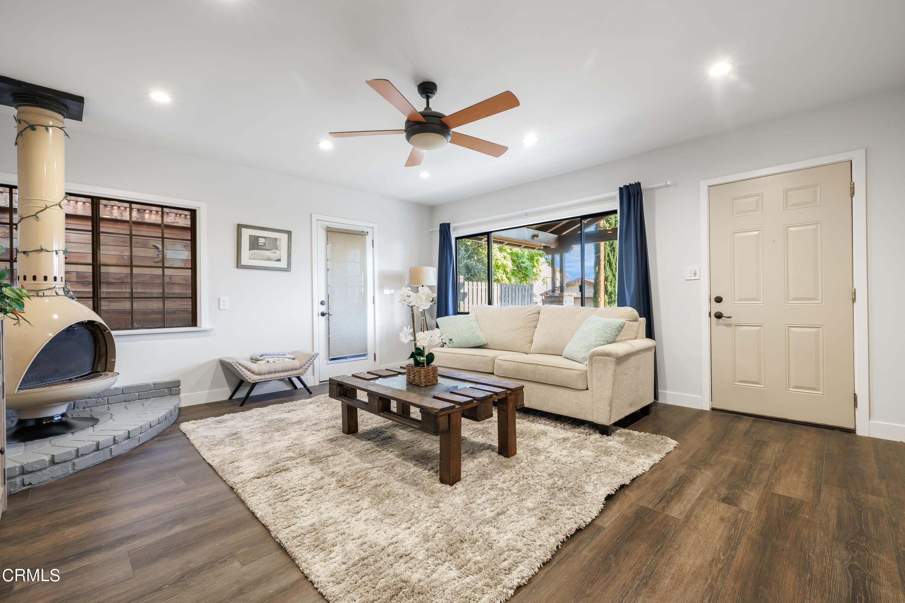 6463 Tokay Road Tujunga, CA 91042 - Photo 9 of 23 a living room with furniture and a wooden floor