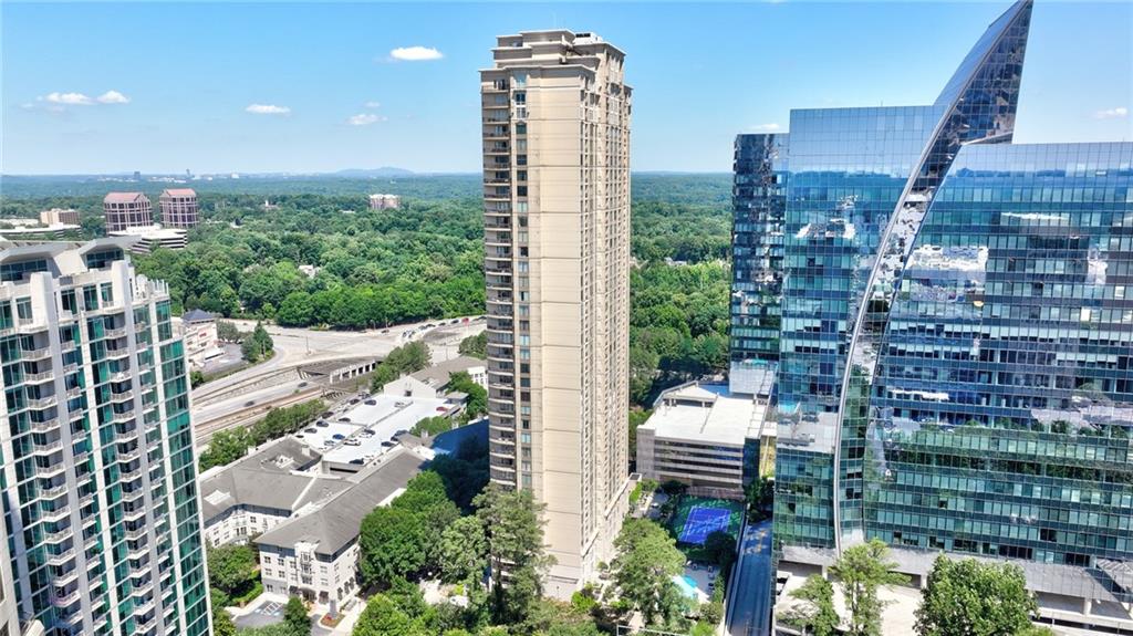 3445 Stratford Road Northeast, Unit 3105 Atlanta, GA 30326 - Photo 1 of 47 a city view with tall buildings and a street view
