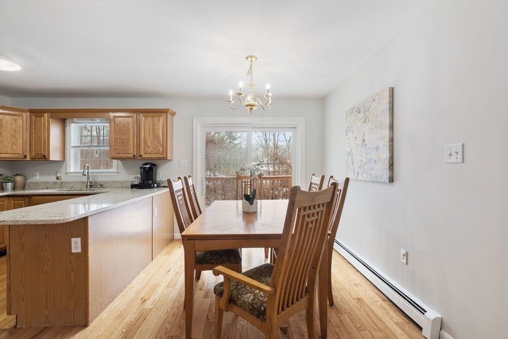 22 Oak Road Littleton, MA 01460 - Photo 7 of 42 a view of a dining room with furniture window and outside view