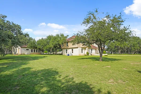 a house view with outdoor space