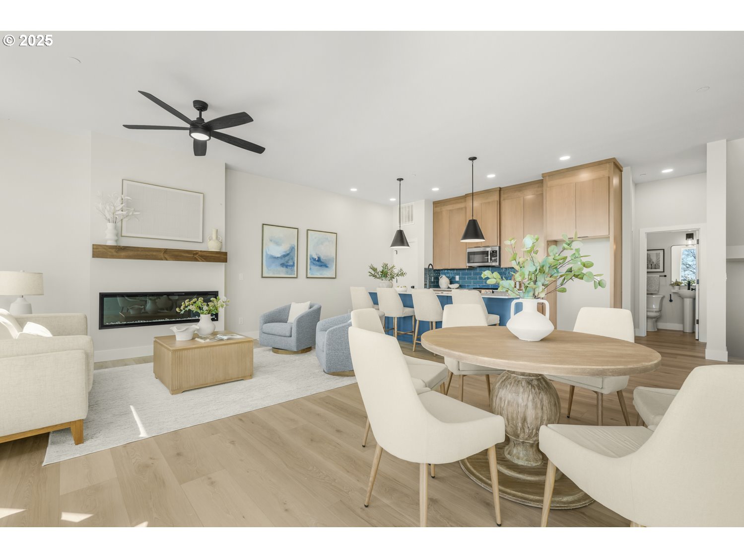 4165 Z Street Washougal, WA 98671 - Photo 18 of 40 a view of kitchen with dining table and chairs