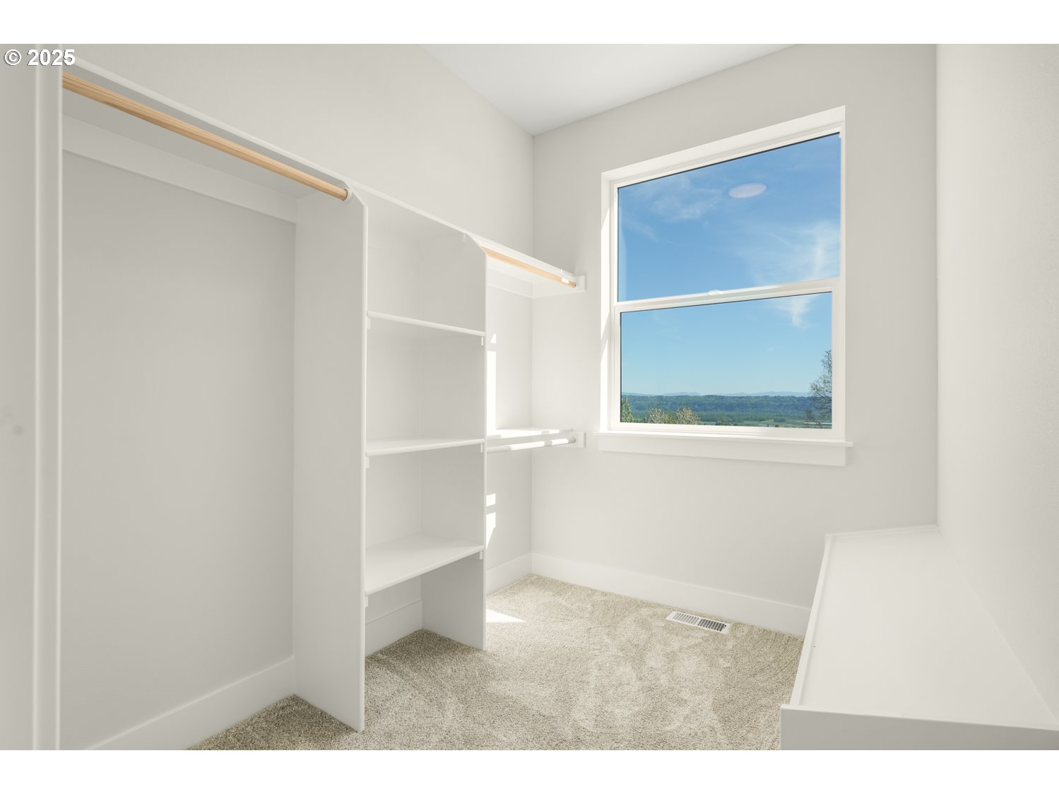 4165 Z Street Washougal, WA 98671 - Photo 32 of 40 a view of an empty room with wooden floor and a window