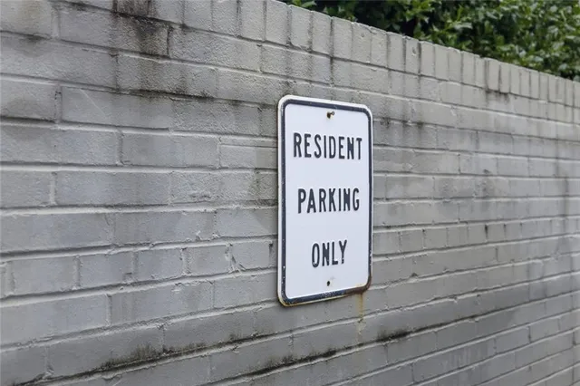 a car parked in front of a house