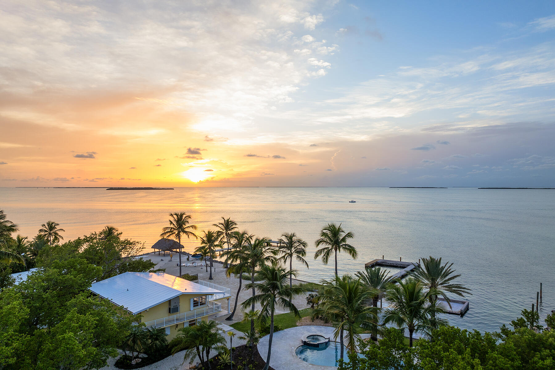 36 Sunset Road Key Largo, FL 33037 - Photo 11 of 25 a view of a city and ocean view