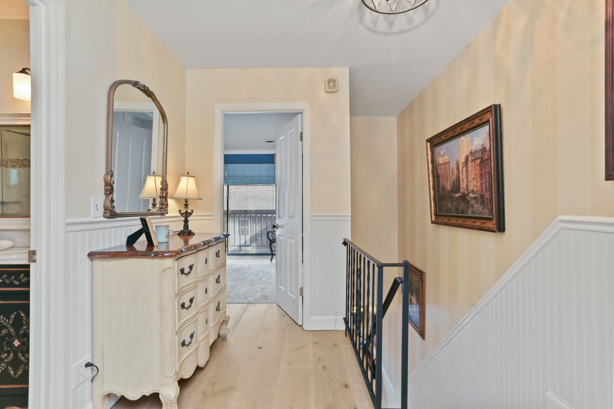 376 Knapps Highway, Unit 376 Fairfield, CT 06825 - Photo 10 of 22 a view of a hallway with workspace