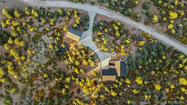 a view of a city with mountains in the background