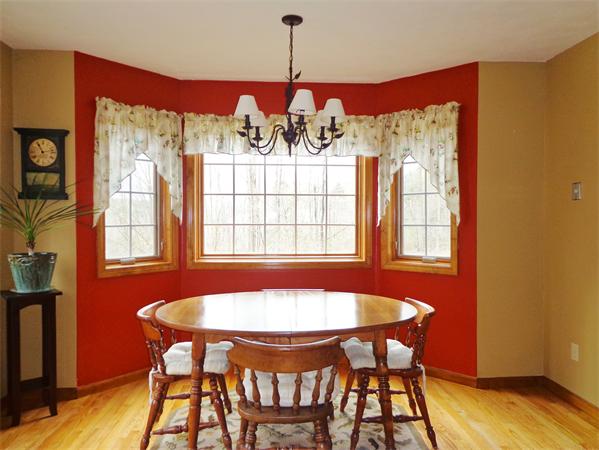 43 Old Poor Farm Road Ware, MA 01082 - Photo 13 of 29 a view of a dining room with furniture window and wooden floor