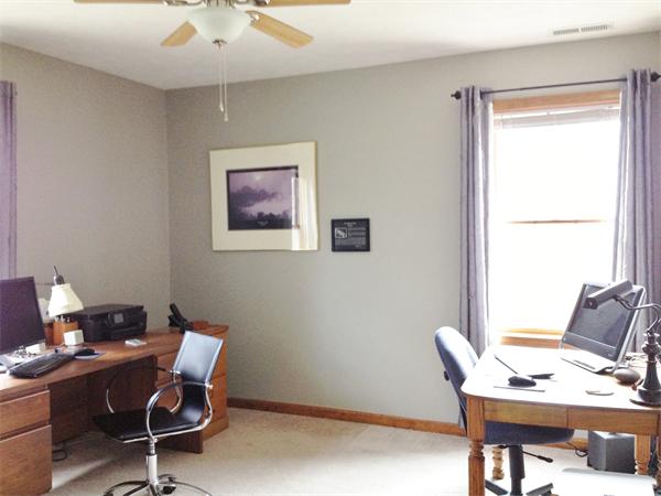 43 Old Poor Farm Road Ware, MA 01082 - Photo 22 of 29 a view of a workspace with furniture and a window