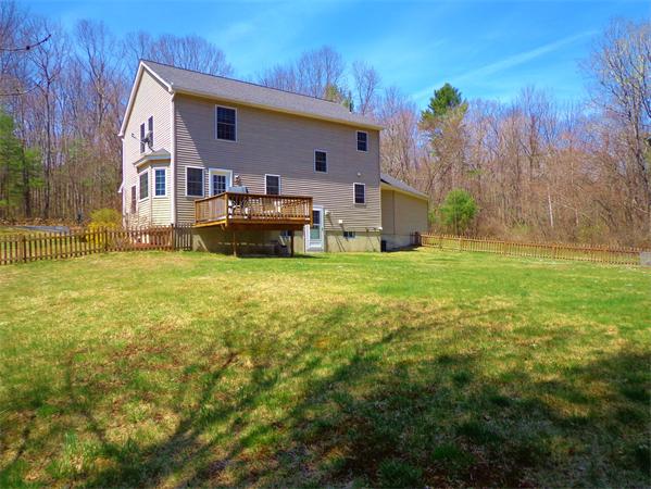 43 Old Poor Farm Road Ware, MA 01082 - Photo 28 of 29 a view of a house with a big yard