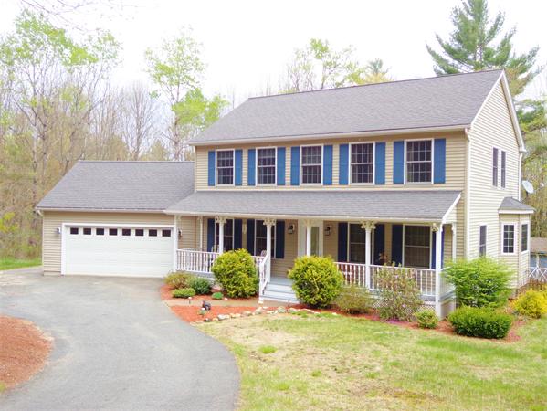 43 Old Poor Farm Road Ware, MA 01082 - Photo 29 of 29 a front view of a house with a yard