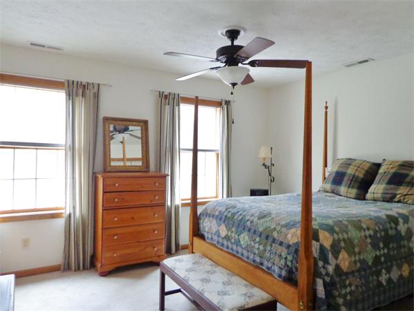 43 Old Poor Farm Road Ware, MA 01082 - Photo 7 of 29 a bedroom with a large bed and a window