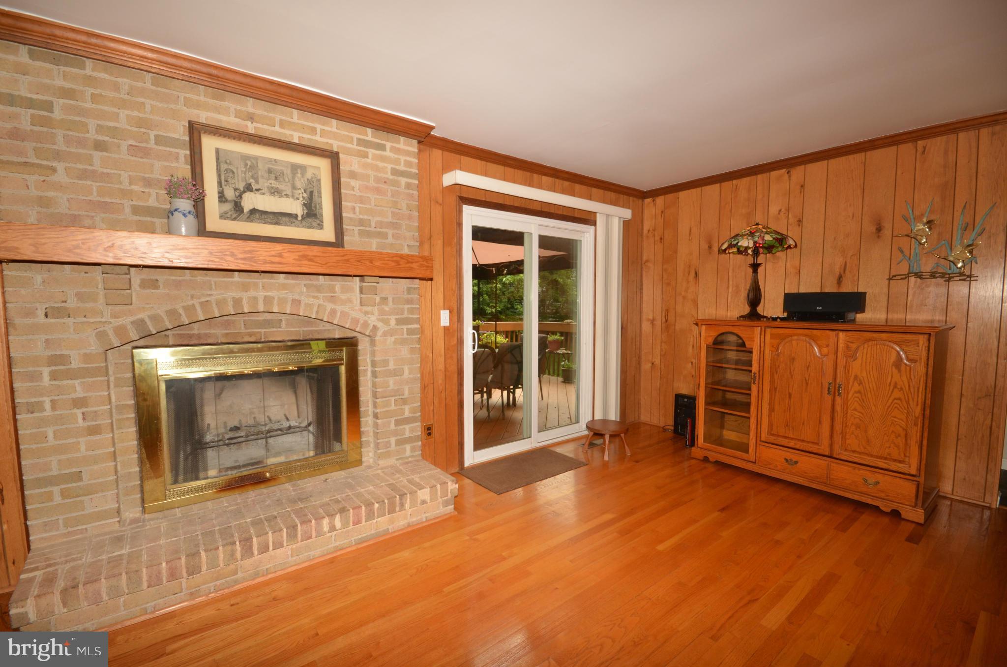 122 Peyton Road Sterling, VA 20165 - Photo 9 of 25 Family Room with wood burning fire place