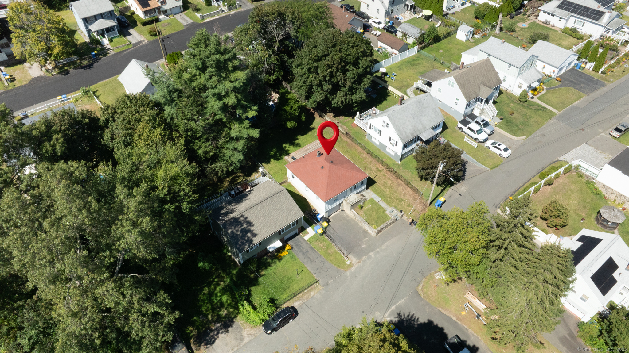 3 Twining Avenue Waterbury, CT 06705 - Photo 11 of 14 an aerial view of residential house with outdoor space