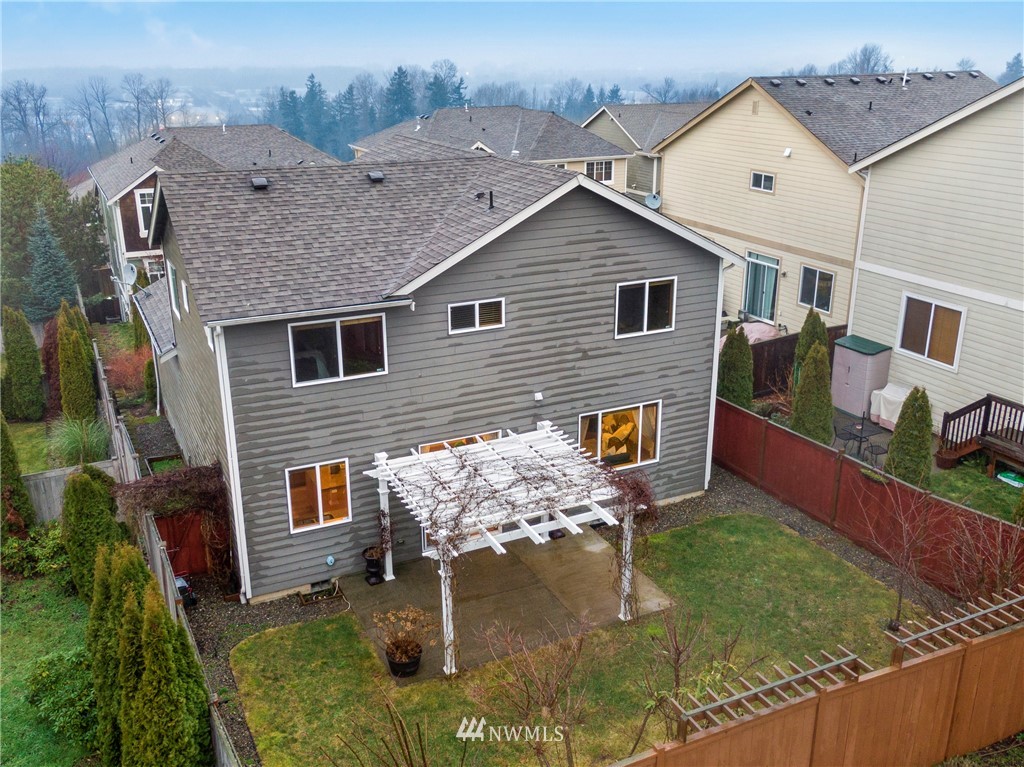 3616 Mill Place South Renton, WA 98055 - Photo 25 of 25 a aerial view of a house with yard