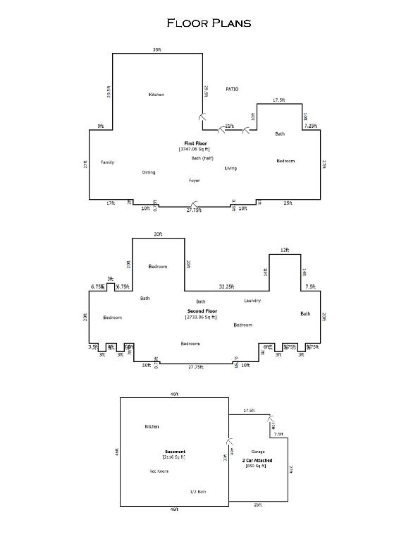 8401 River Road Richmond, VA 23229 - Photo 25 of 25 a picture of floor plan