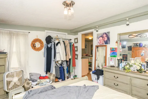 a view of a room with storage and utility