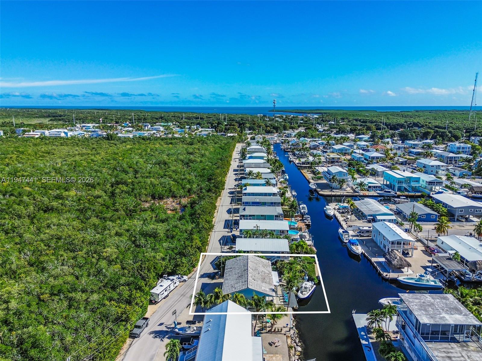 21 Mangrove Lane Key Largo, FL 33037 - Photo 44 of 48 an aerial view of residential building with outdoor space