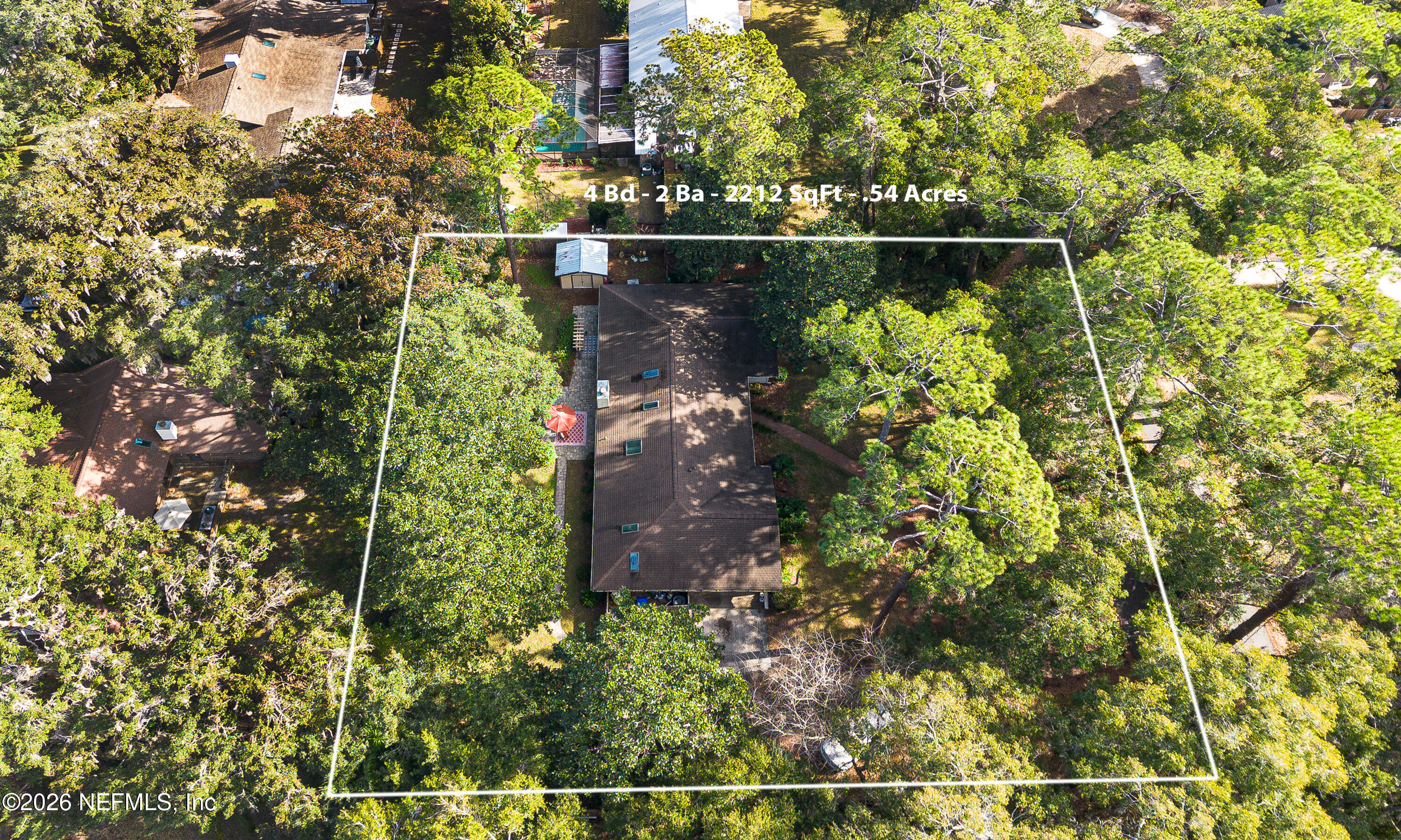 1101 Natures Hammock Road North St. Johns, FL 32259 - Photo 44 of 45 Lot Overhead