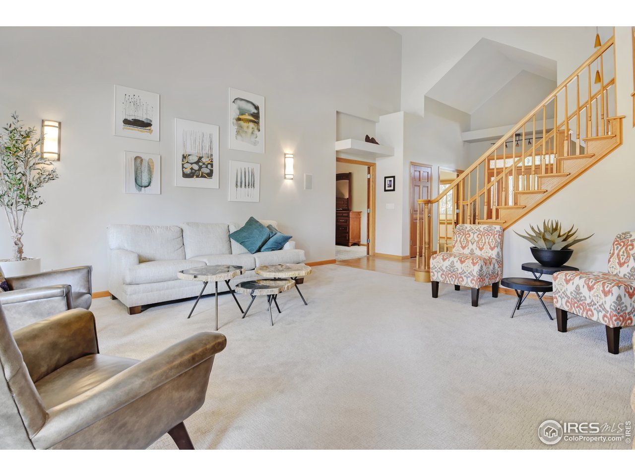 1301 Ruby Way Longmont, CO 80504 - Photo 7 of 37 Great Room with Vaulted Ceilings