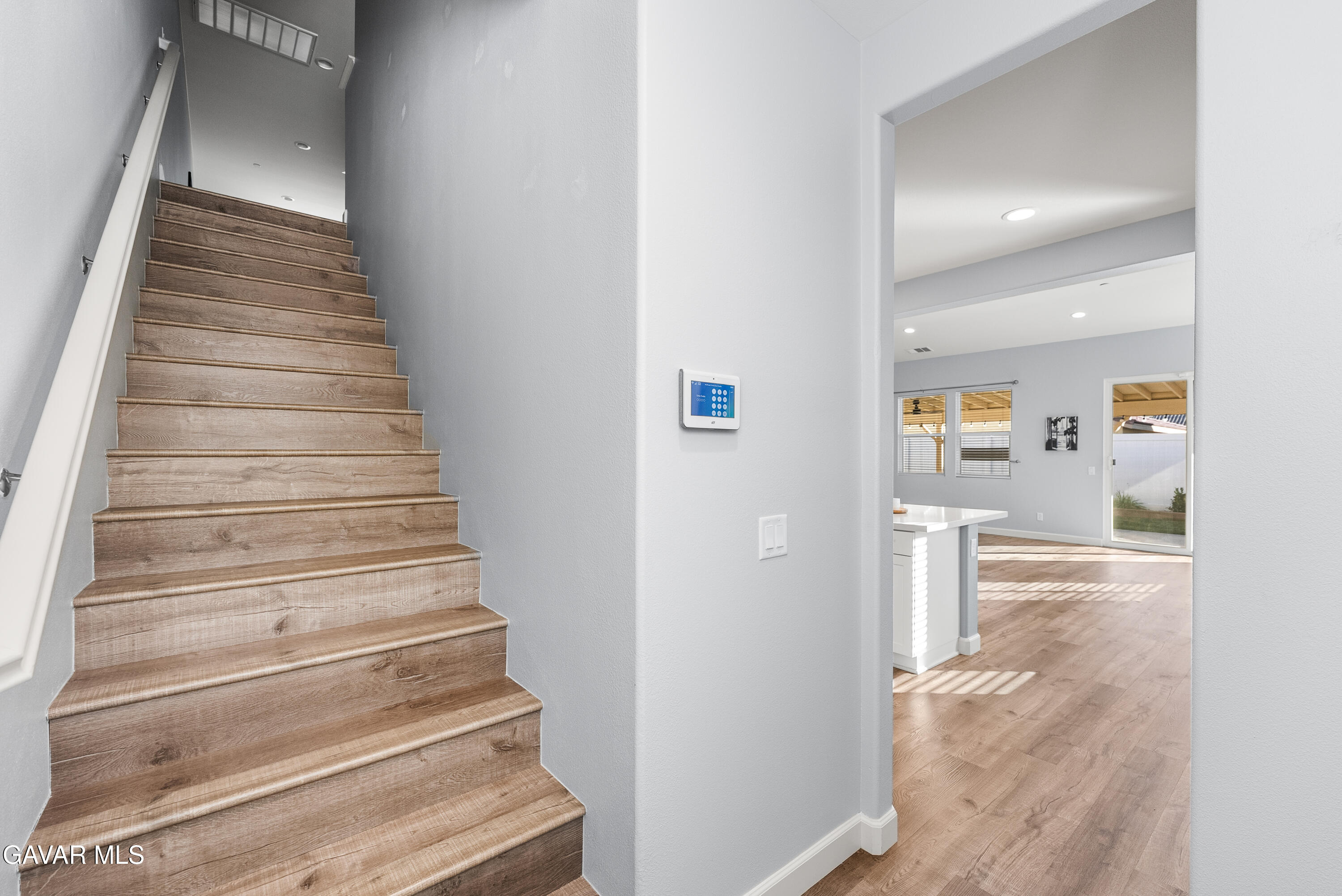 2108 Cork Oak Street Palmdale, CA 93551 - Photo 3 of 55 a view of entryway and hall with wooden floor