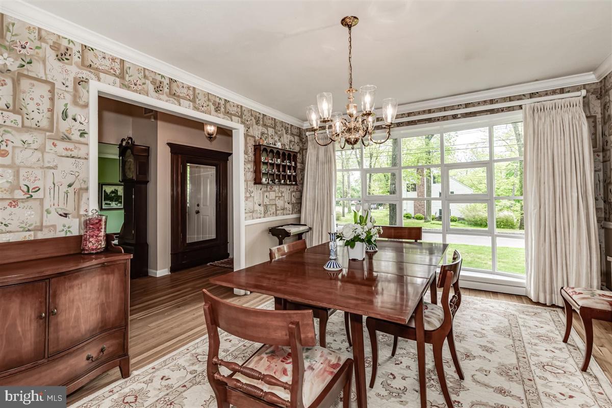 396 Riverside Drive Princeton, NJ 08540 - Photo 5 of 39 a view of a dining room with furniture window and outside view