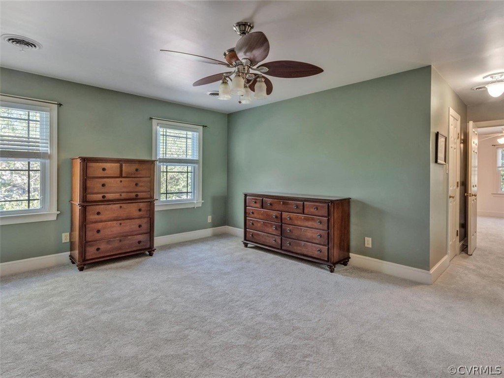 2720 Castle Hill Road Midlothian, VA 23113 - Photo 22 of 39 Upstairs owner's retreat - with ceiling fan and 3