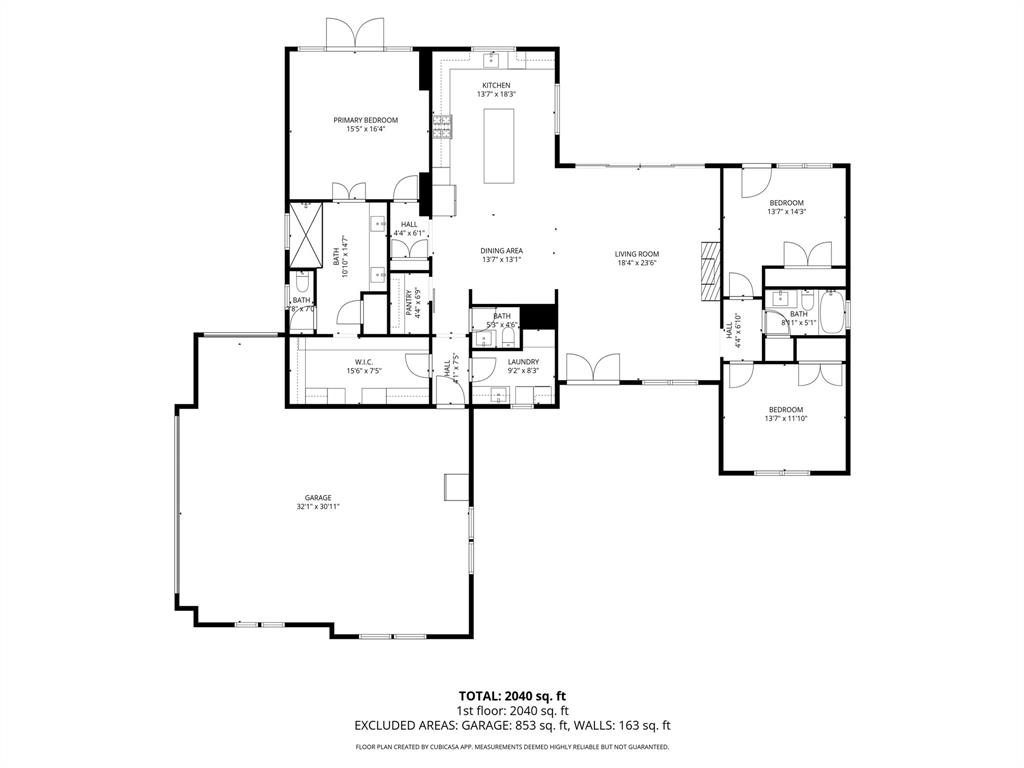 108 Golf Walk Circle Denison, TX 75020 - Photo 40 of 40 a picture of a floor plan